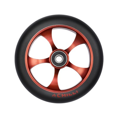 Roue 120 mm pour trottinette freestyle Chilli Reaper Reloaded Rouge