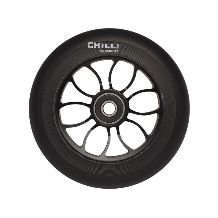 Roue 110 mm pour trottinette freestyle Chilli Reaper Noir