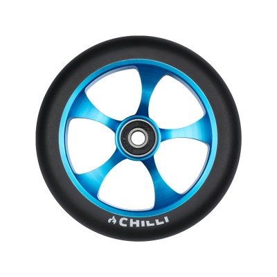 Roue 120 mm pour trottinette freestyle Chilli Reaper Reloaded Bleu