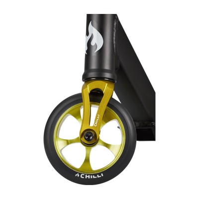 Roue 120 mm pour trottinette freestyle Chilli Reaper Reloaded Gold
