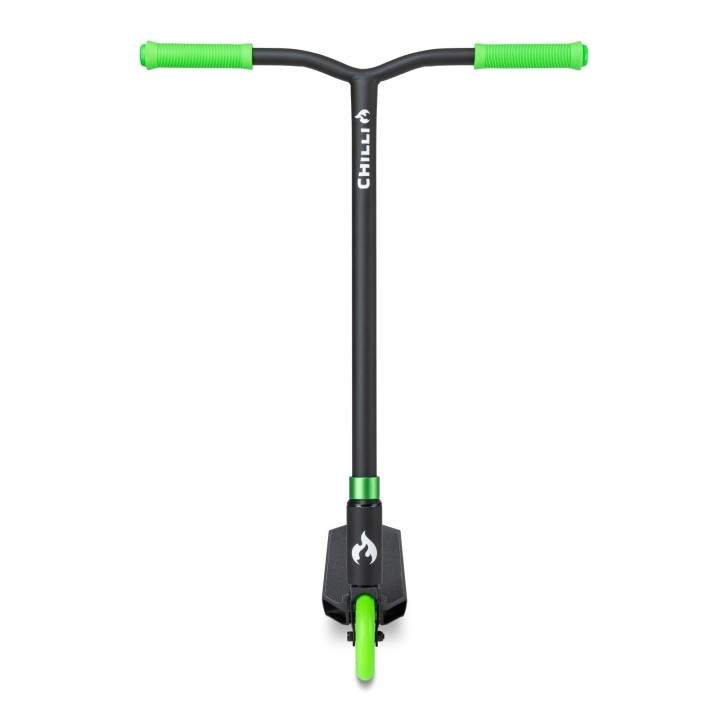 Trottinette Freestyle Chilli Pro scooter Base Vert et Noir