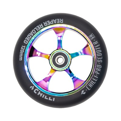 Roue 120 mm pour trottinette freestyle Chilli Néochrome